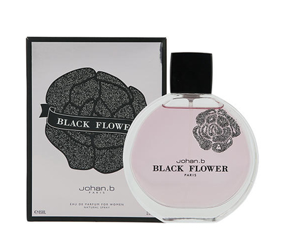 Johan B Black Flower 142966