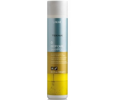 Шампунь восстанавливающий для сухих или поврежденных волос Lakme Teknia Deep Care Shampoo