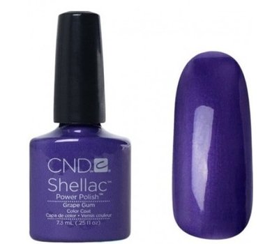 09945 Grape Gum Гель-лак Creative Shellac Фиолетовый с микроблестками коллекция Summer Splash