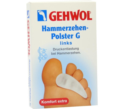 Гель-подушка под пальцы Левая Gehwol Hammerzehen-Polster G